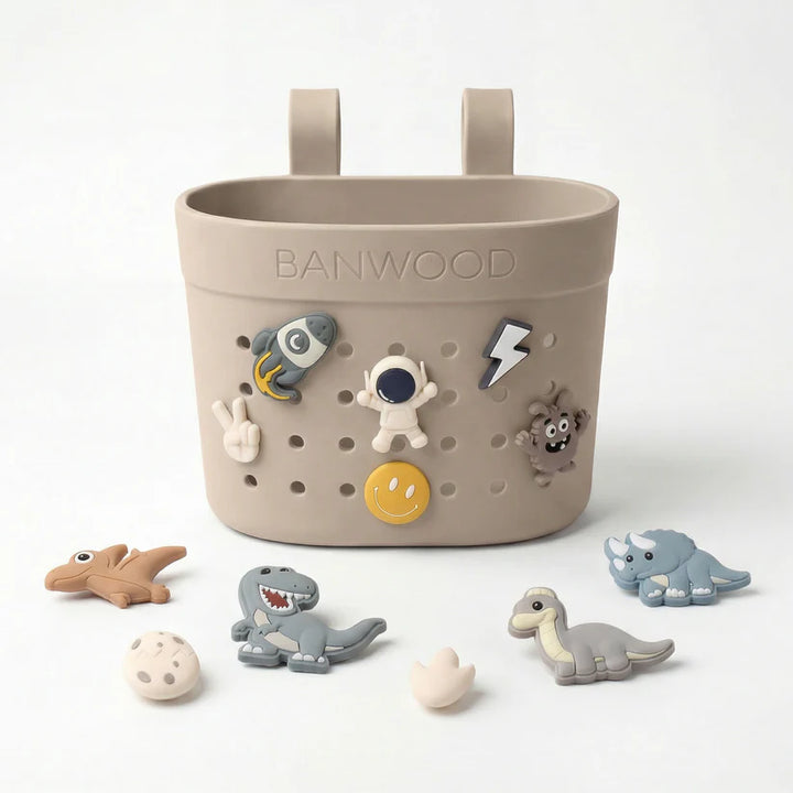 Banwood Pin & Ride Basket - Sand