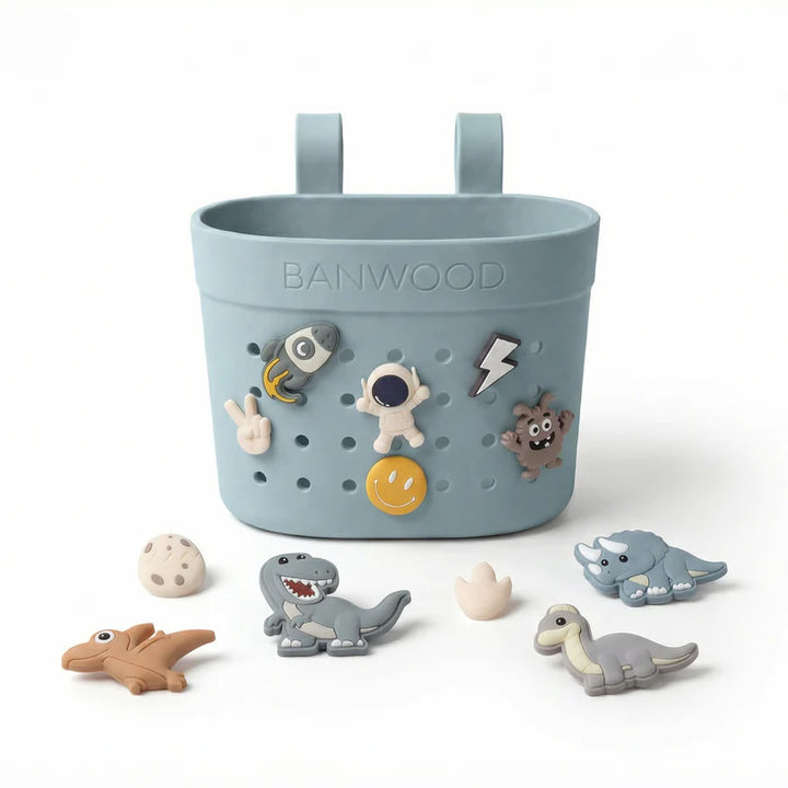 Banwood Pin & Ride Basket - Teal