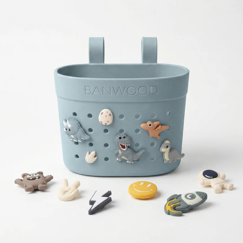 Banwood Pin & Ride Basket - Teal
