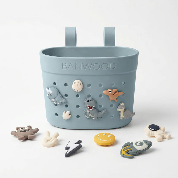 Banwood Pin & Ride Basket - Teal