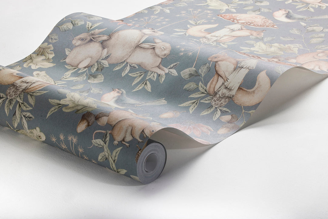 Borastapeter Wallpaper - Minou Blue