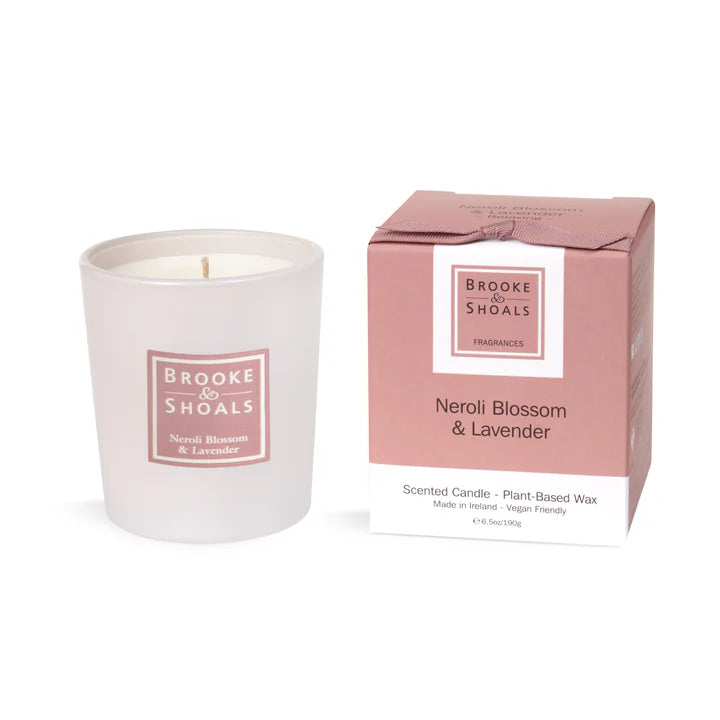 Brooke & Shoals Scented Candle- Neroli Blossom & Lavender