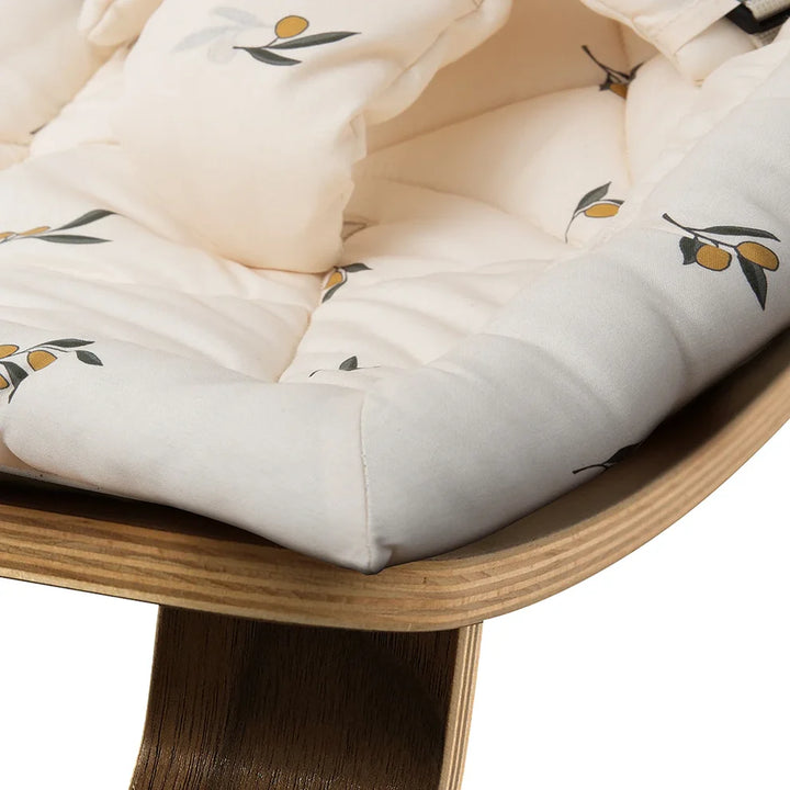Charlie Crane Levo Baby Rocker - Walnut + Organic Zoo