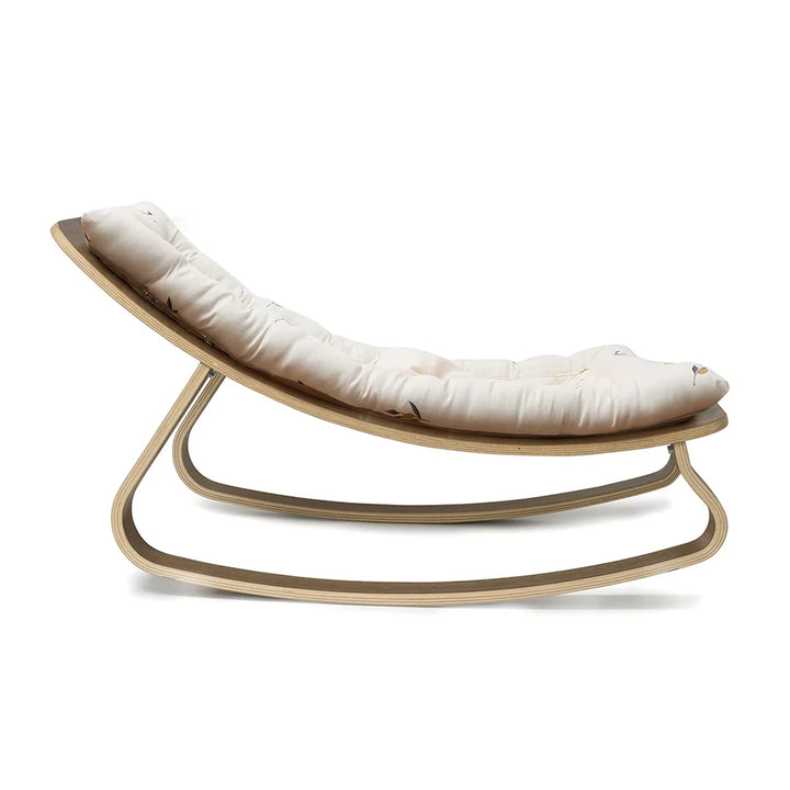 Charlie Crane Levo Baby Rocker - Walnut + Organic Zoo