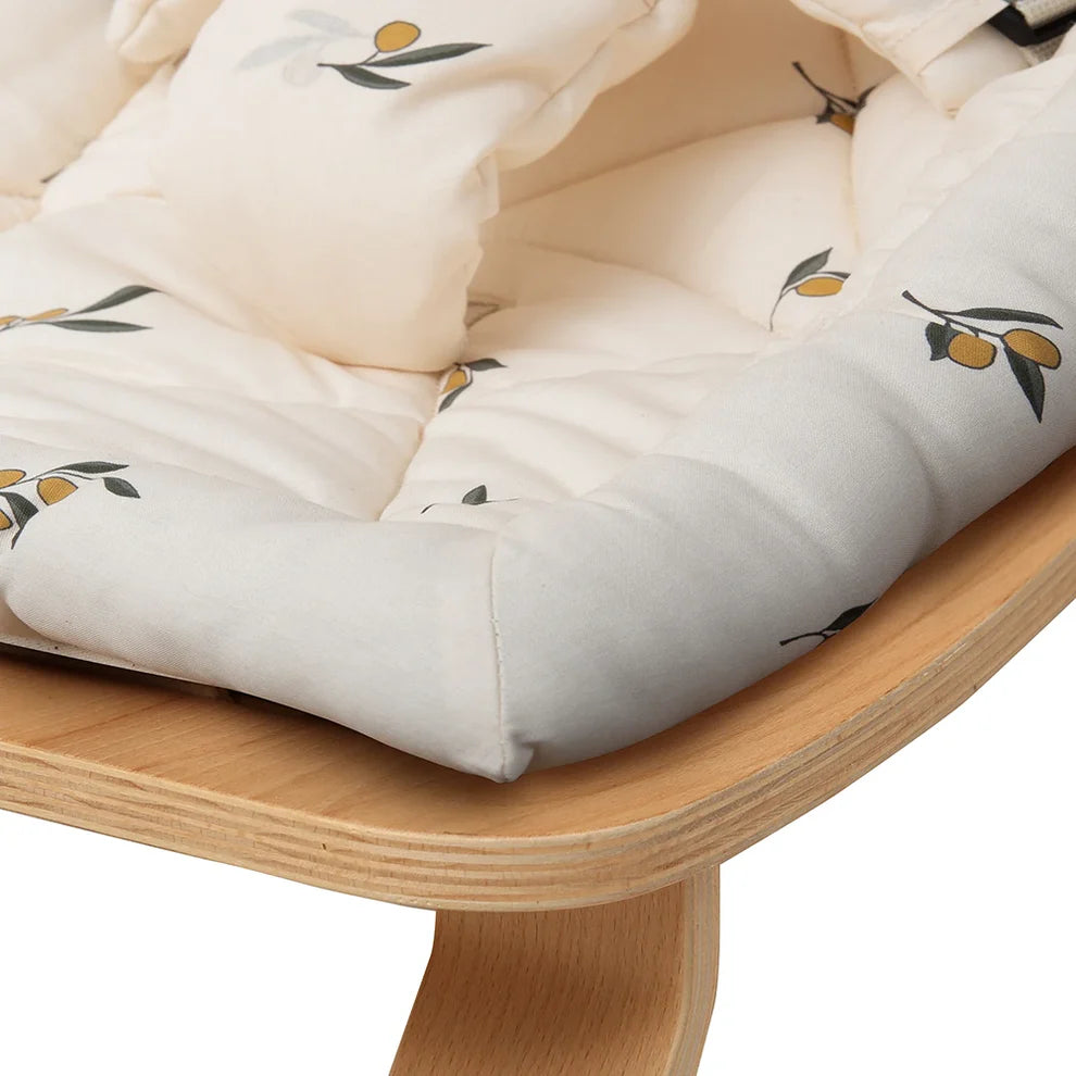 Charlie Crane Levo Baby Rocker - Beech + Organic Zoo