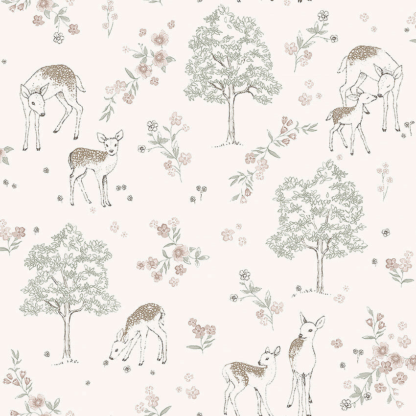 Borastapeter Wallpaper - Deer Love