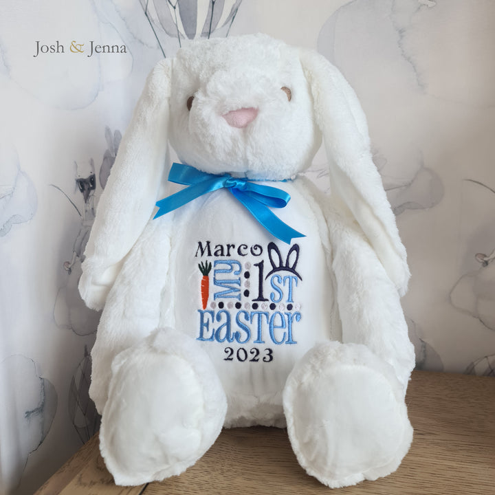 Cherish Me My 1st Easter Bunny White - Boy