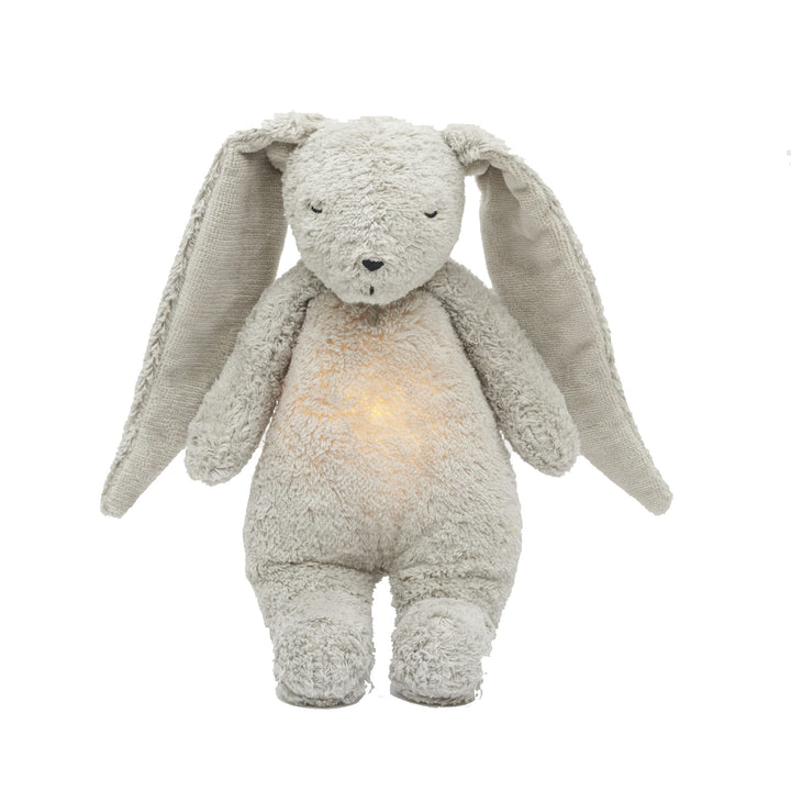 NEW Moonie 2.0 Organic Humming Bunny Sleep Aid - Grey