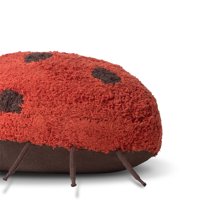 Lorena Canals Floor Cushion - Maria The Ladybug