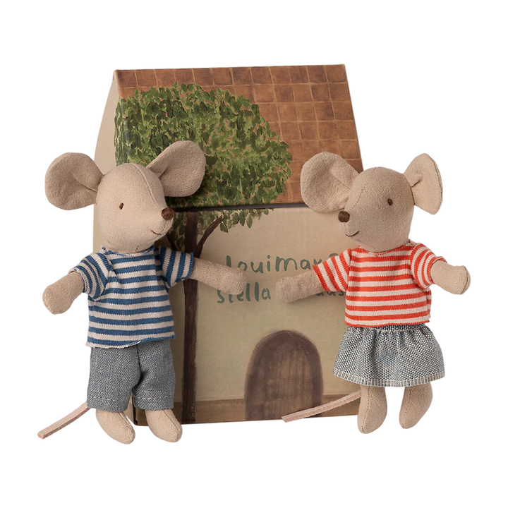 Maileg Little Brother and Sister - LouiMax & Stella