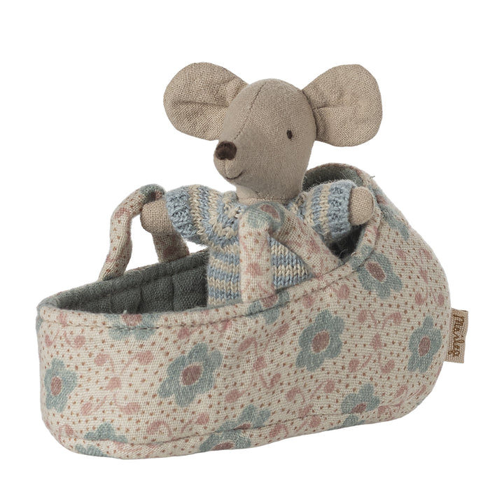 Maileg Babywanne &amp; Babymaus - Blau
