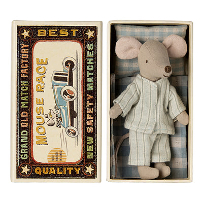 NEW Maileg Mouse in a Matchbox - Big Brother