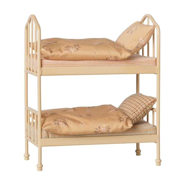 Maileg Mouse Bunk Bed - Wheat
