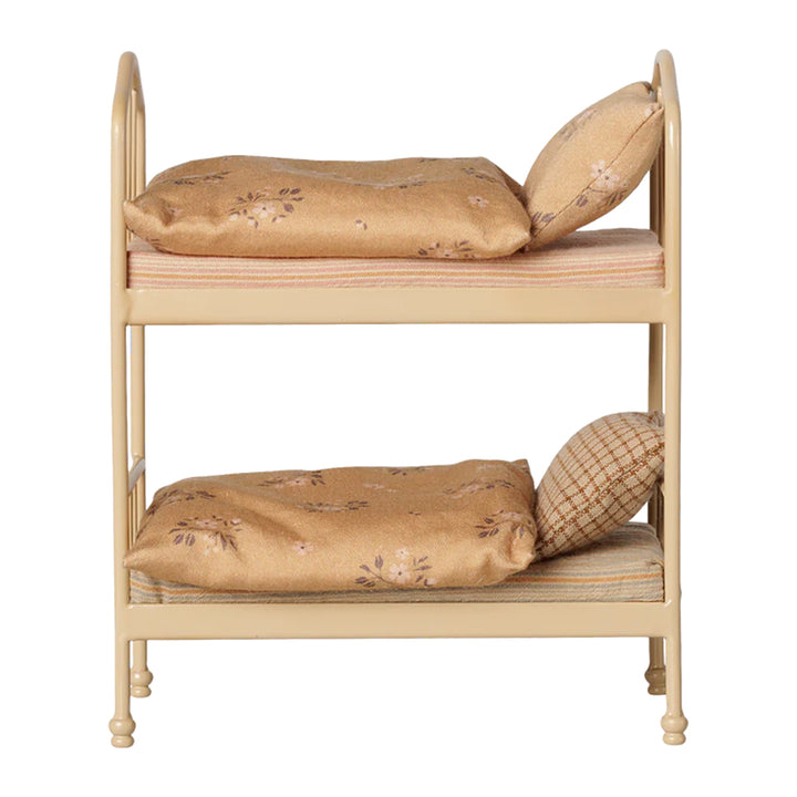 Maileg Mouse Bunk Bed - Wheat