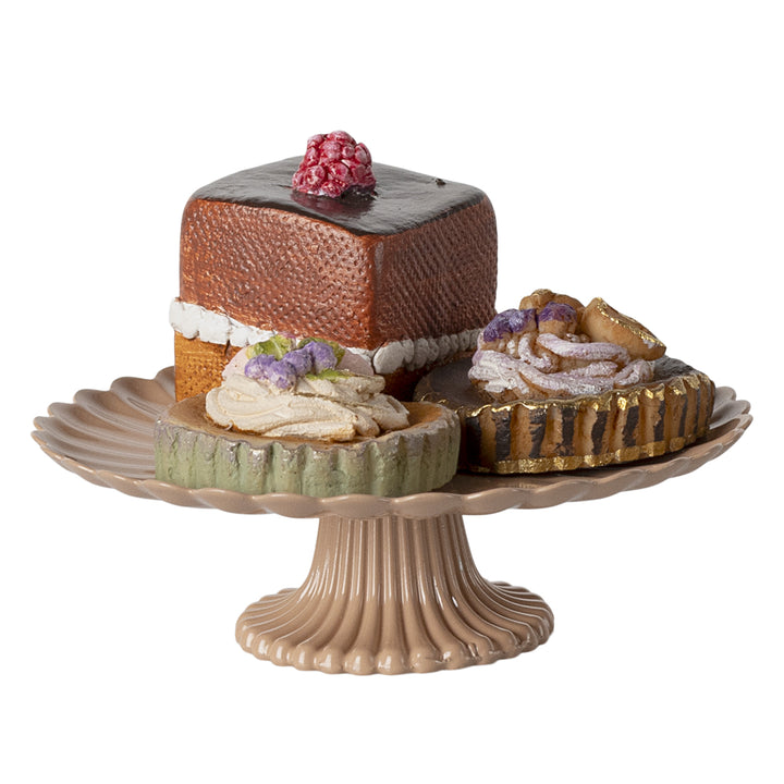 Maileg Gâteau et Présentoir à Gâteaux Mini