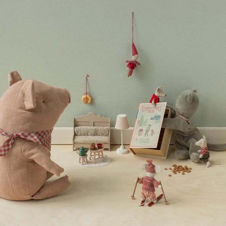 Maileg Christmas Mouse Tea Party Set