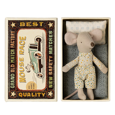 NEW Maileg Mouse in a Matchbox - Little Brother