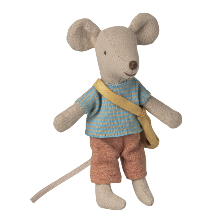 Maileg Little Brother Mouse With Bag