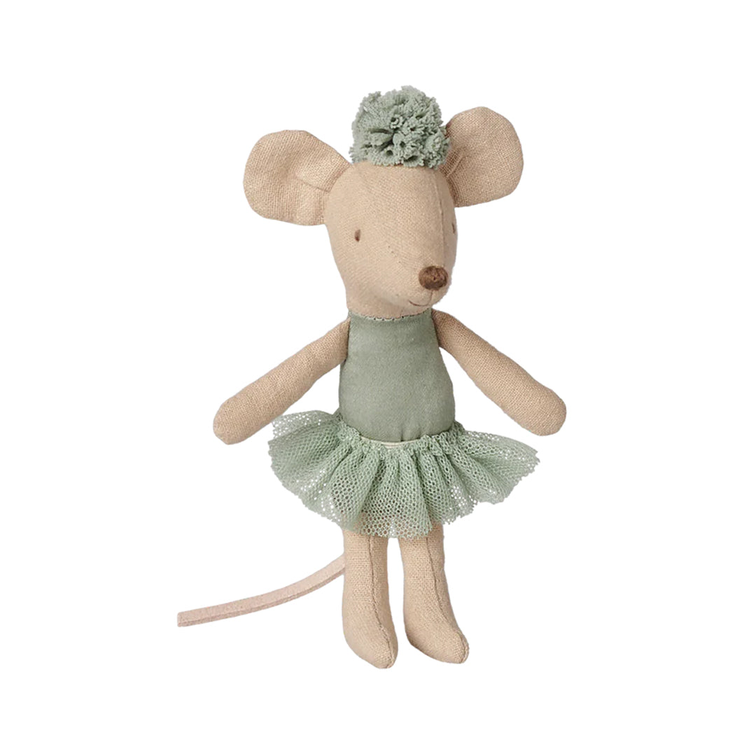 Maileg Dance Mouse Little Sister - Vintage Mint