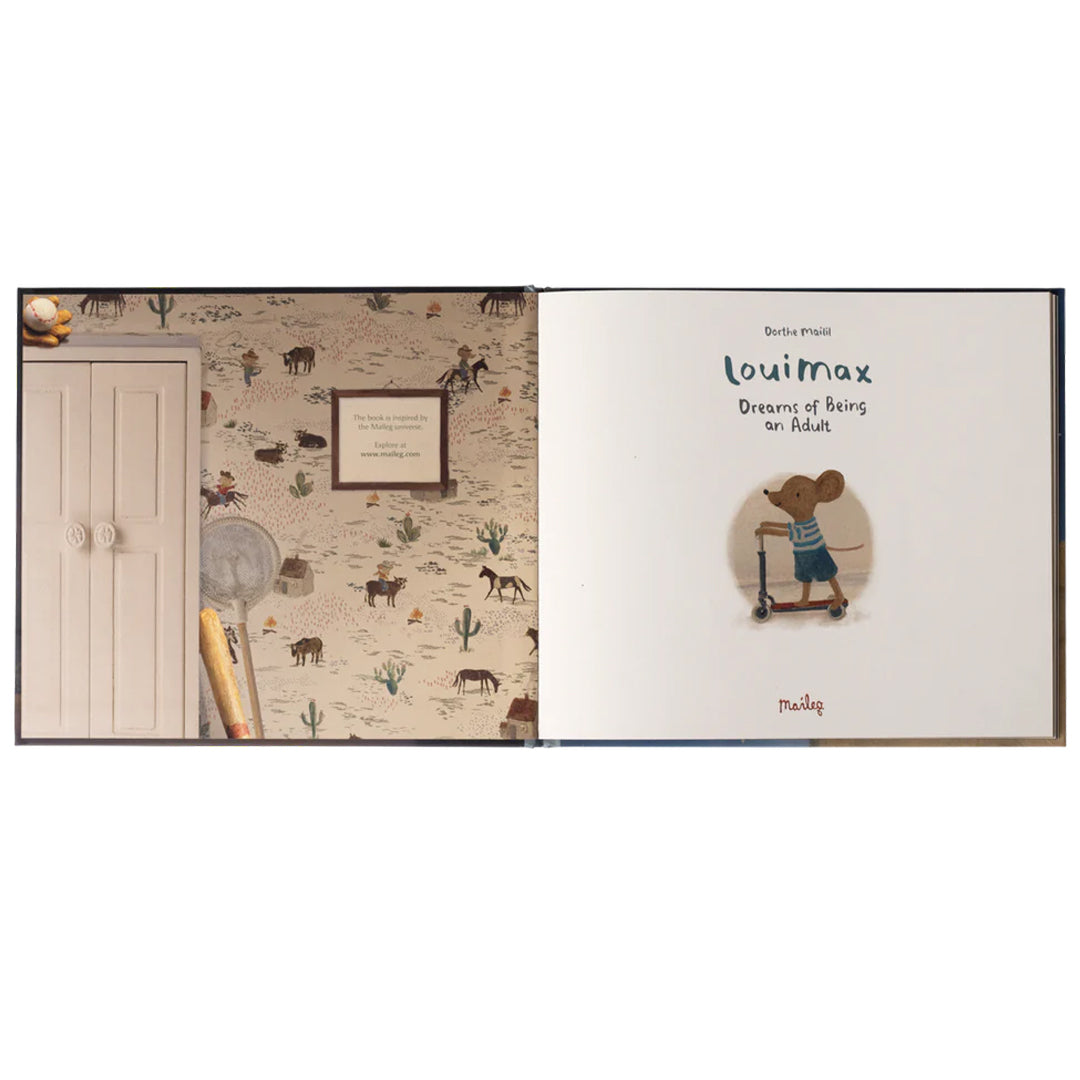 Maileg LouiMax Book - Dreams Of Being An Adult