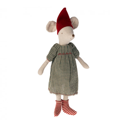 NEW Maileg Christmas Mouse (Medium) - Girl