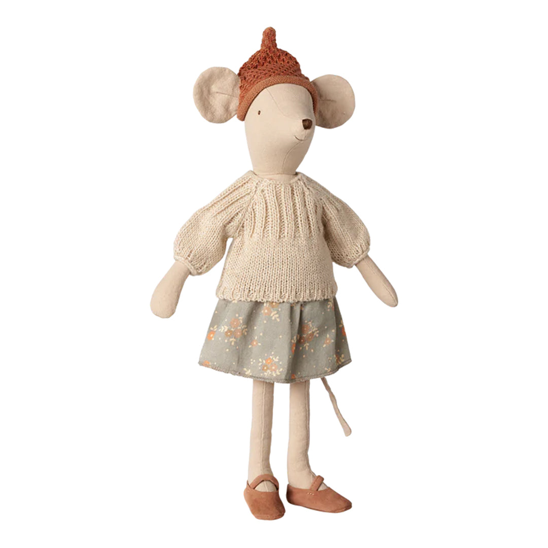 Maileg Medium Mouse - Skirt & Sweater