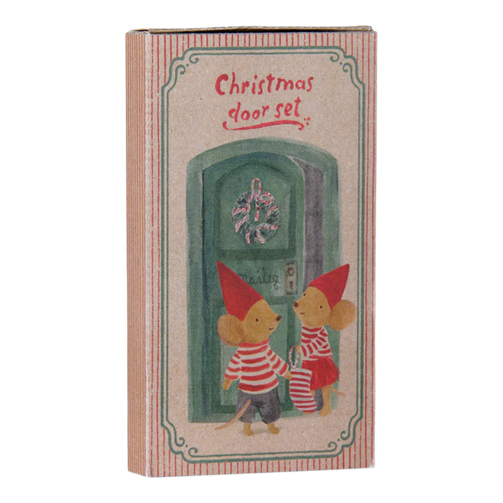 Maileg Christmas Mouse Door Set