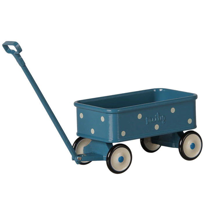 Maileg Wagon Mouse - Blue
