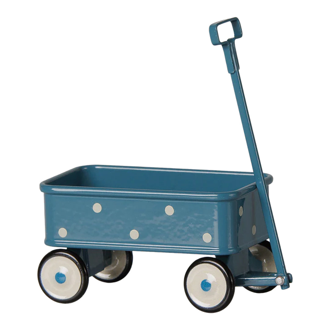 Maileg Wagon Mouse - Blue