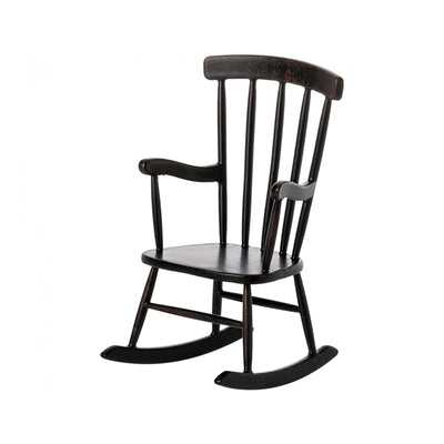 NEW Maileg Mouse Rocking Chair - Anthracite