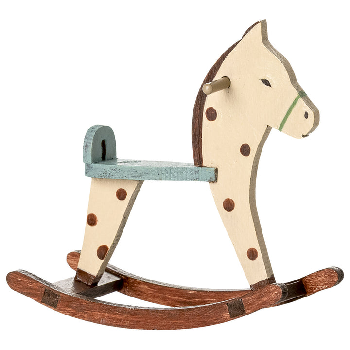 Maileg Rocking Horse Mouse - Dots