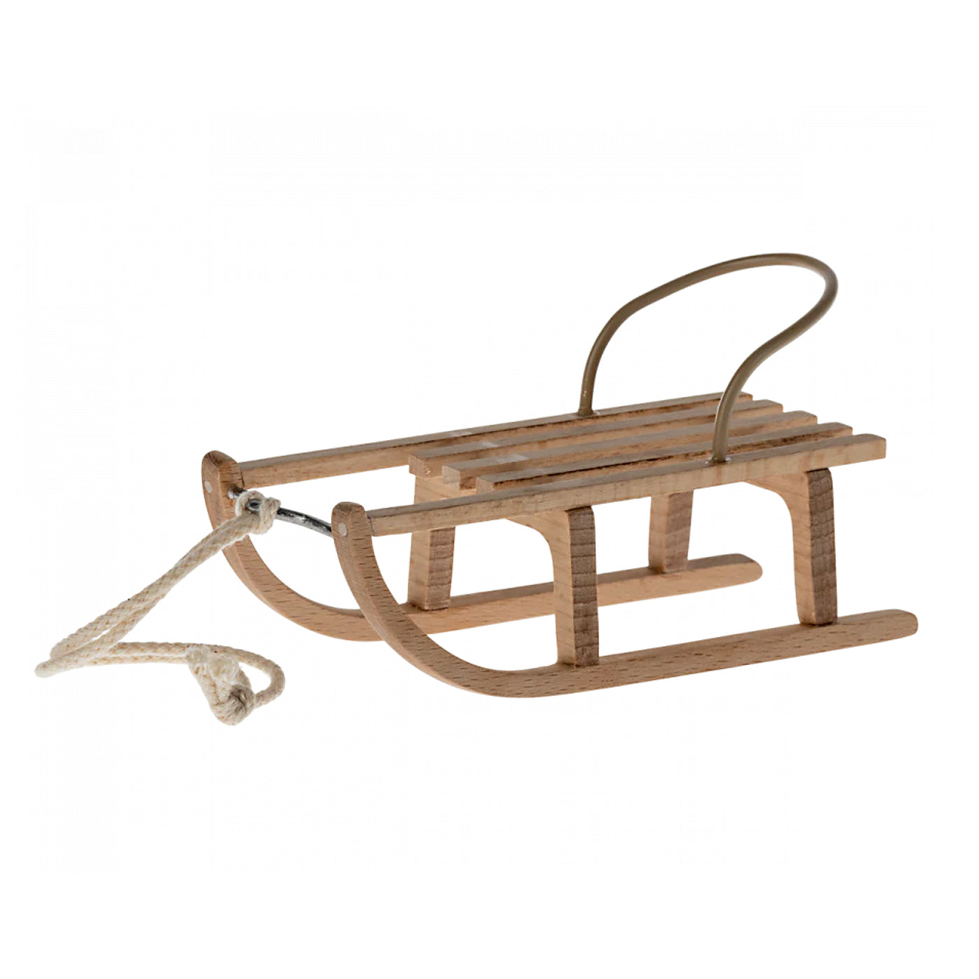 NEW Maileg Mouse Wooden Sleigh