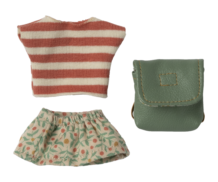 Maileg Tricycle Mouse, Big Sister - Green