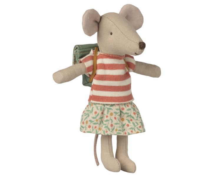 Maileg Tricycle Mouse, Big Sister - Green