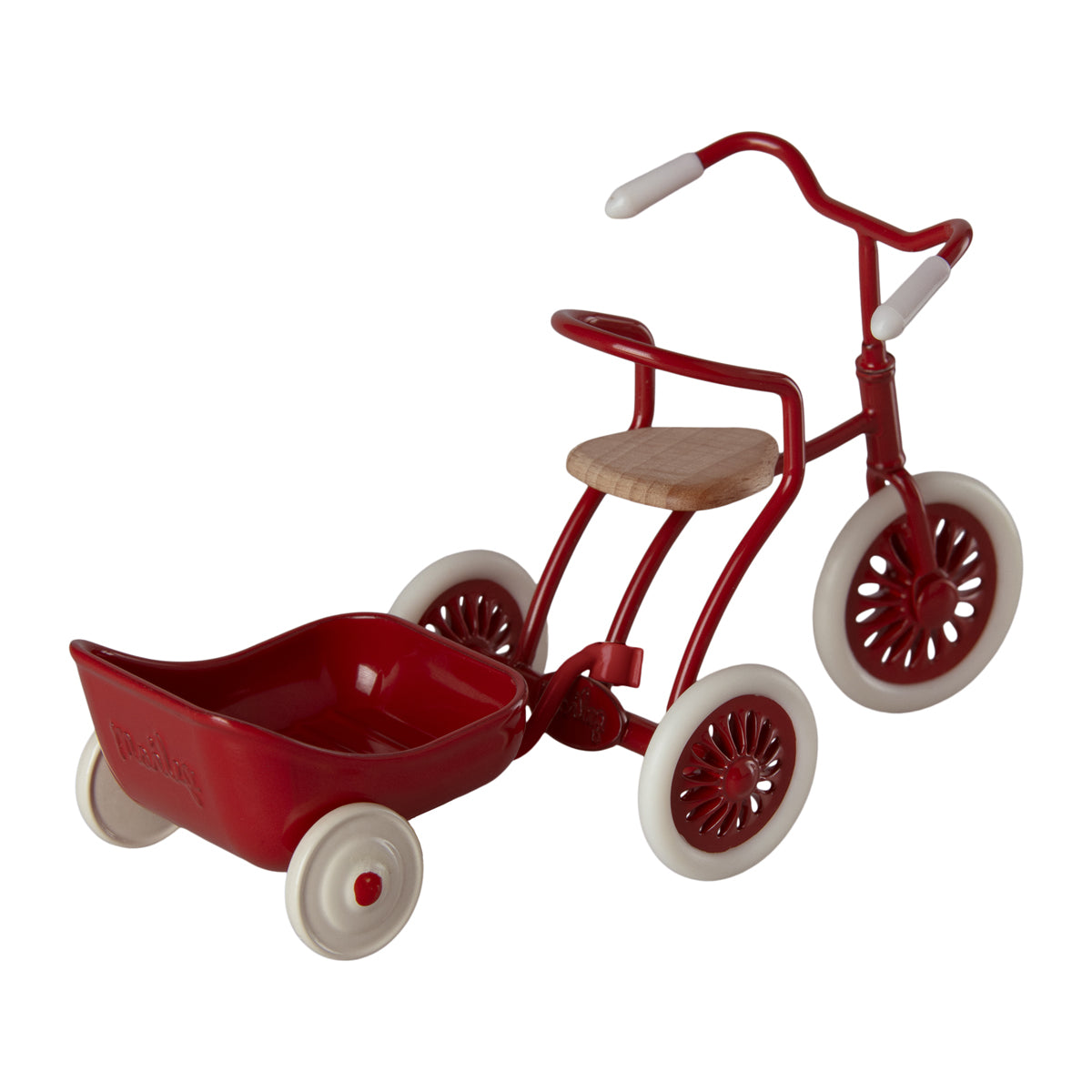 Maileg Mouse Tricycle Hanger - Red