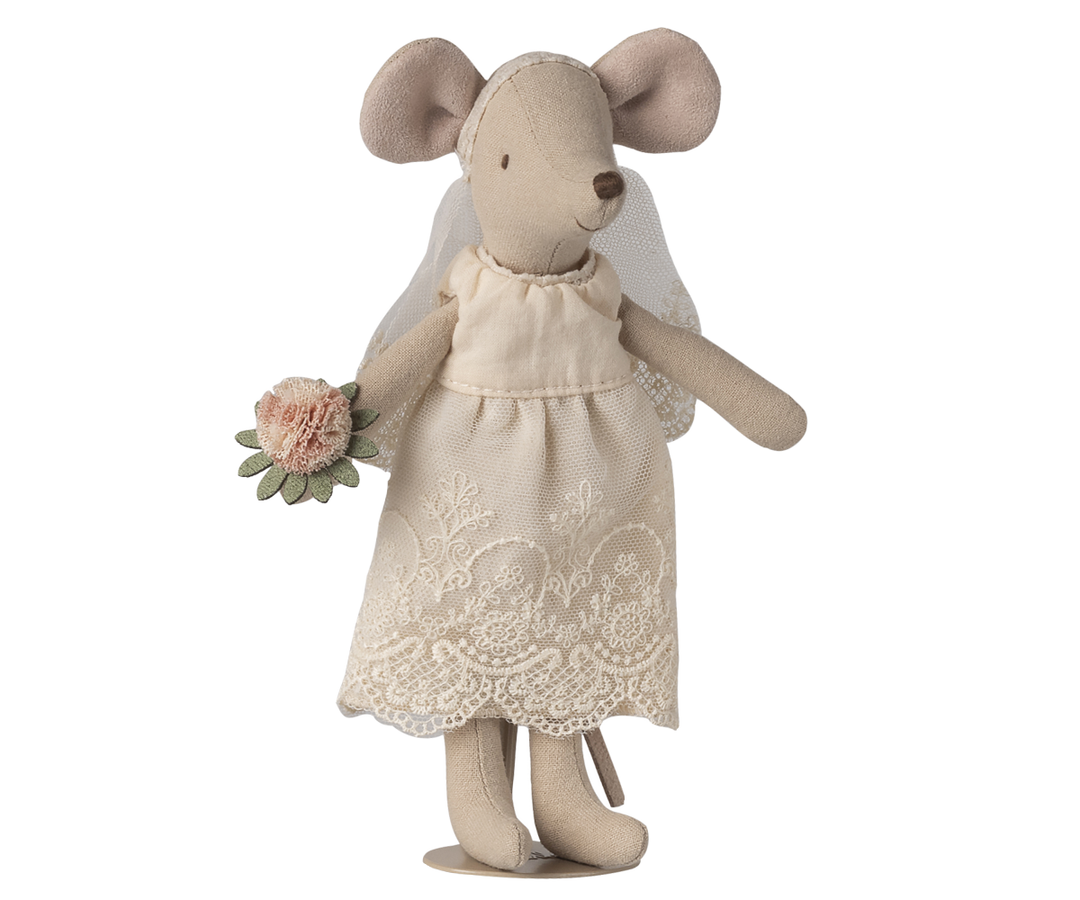 Wedding mice couple in box, Mum and Dad