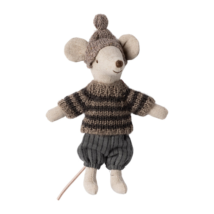 Maileg Wintermaus mit Ski-Set - Großer Bruder