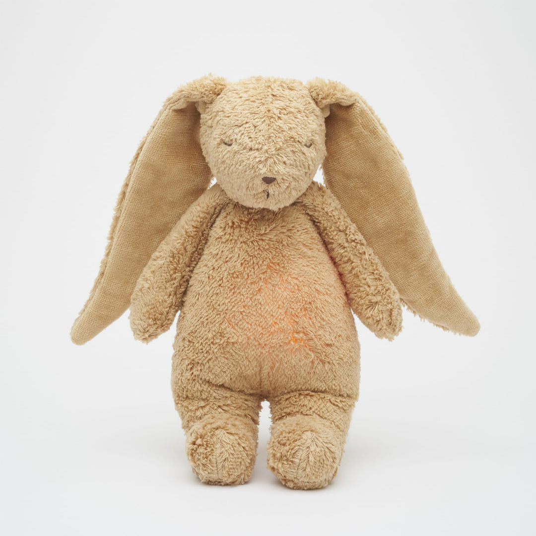 NEW Moonie 2.0 Organic Humming Bunny Sleep Aid - Cappuccino