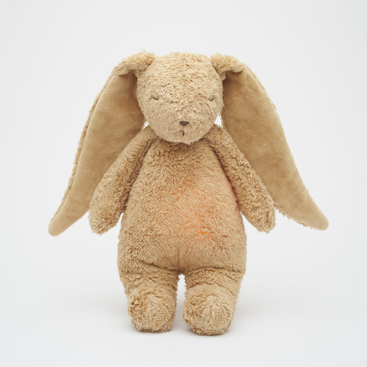 NEW Moonie 2.0 Organic Humming Bunny Sleep Aid - Cappuccino