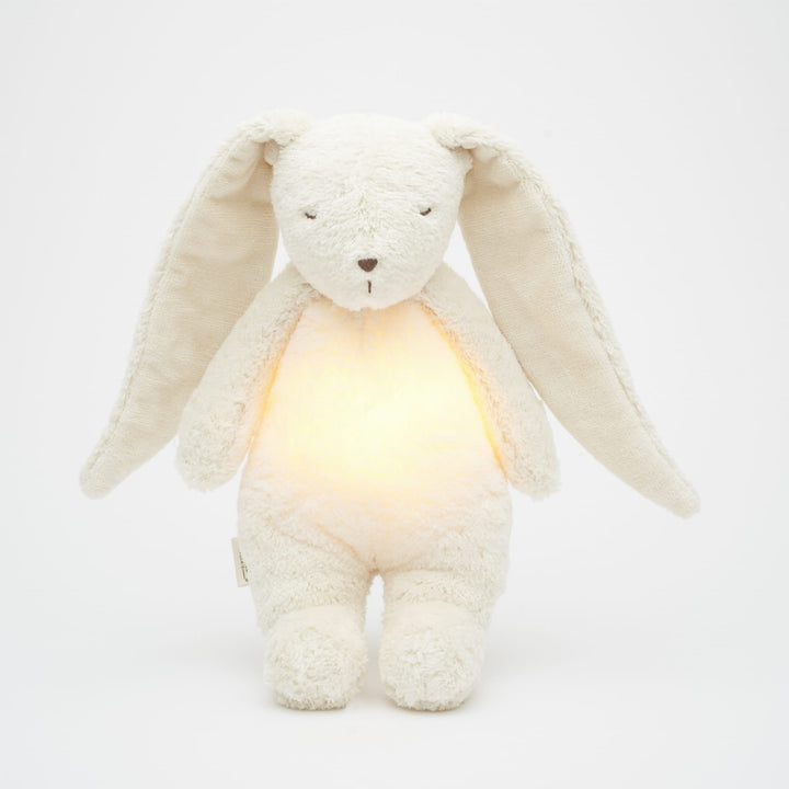 NEW Moonie 2.0 Organic Humming Bunny Sleep Aid - Polar White