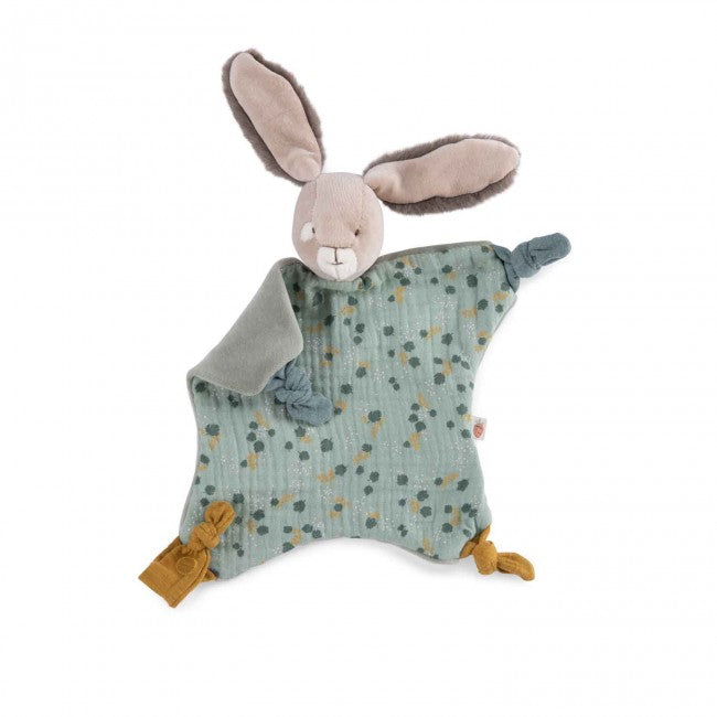 Moulin Roty Personalised Sage Rabbit Comforter