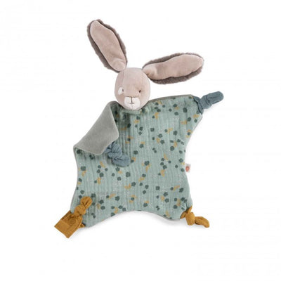 Moulin Roty Personalised Sage Rabbit Comforter