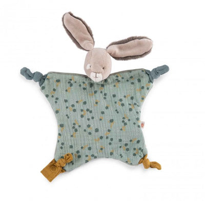 Moulin Roty Personalised Sage Rabbit Comforter