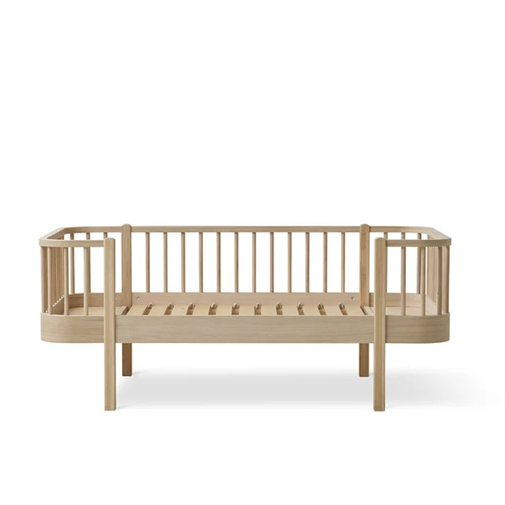 Lit de jour junior en bois Oliver Furniture (90x160 / 200cm) - Blanc