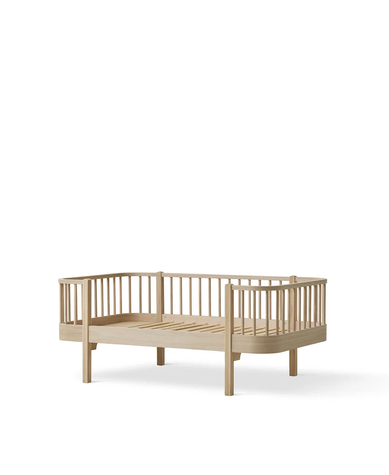 Lit de jour junior en bois Oliver Furniture (90x160 / 200cm) - Blanc