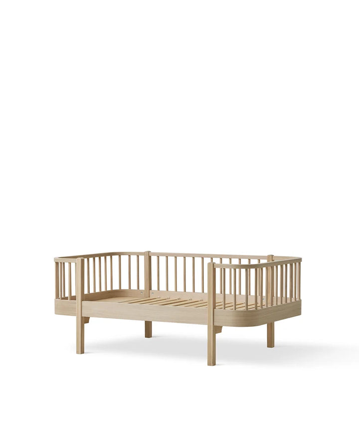 Lit de jour junior en bois Oliver Furniture (90x160 / 200cm) - Blanc