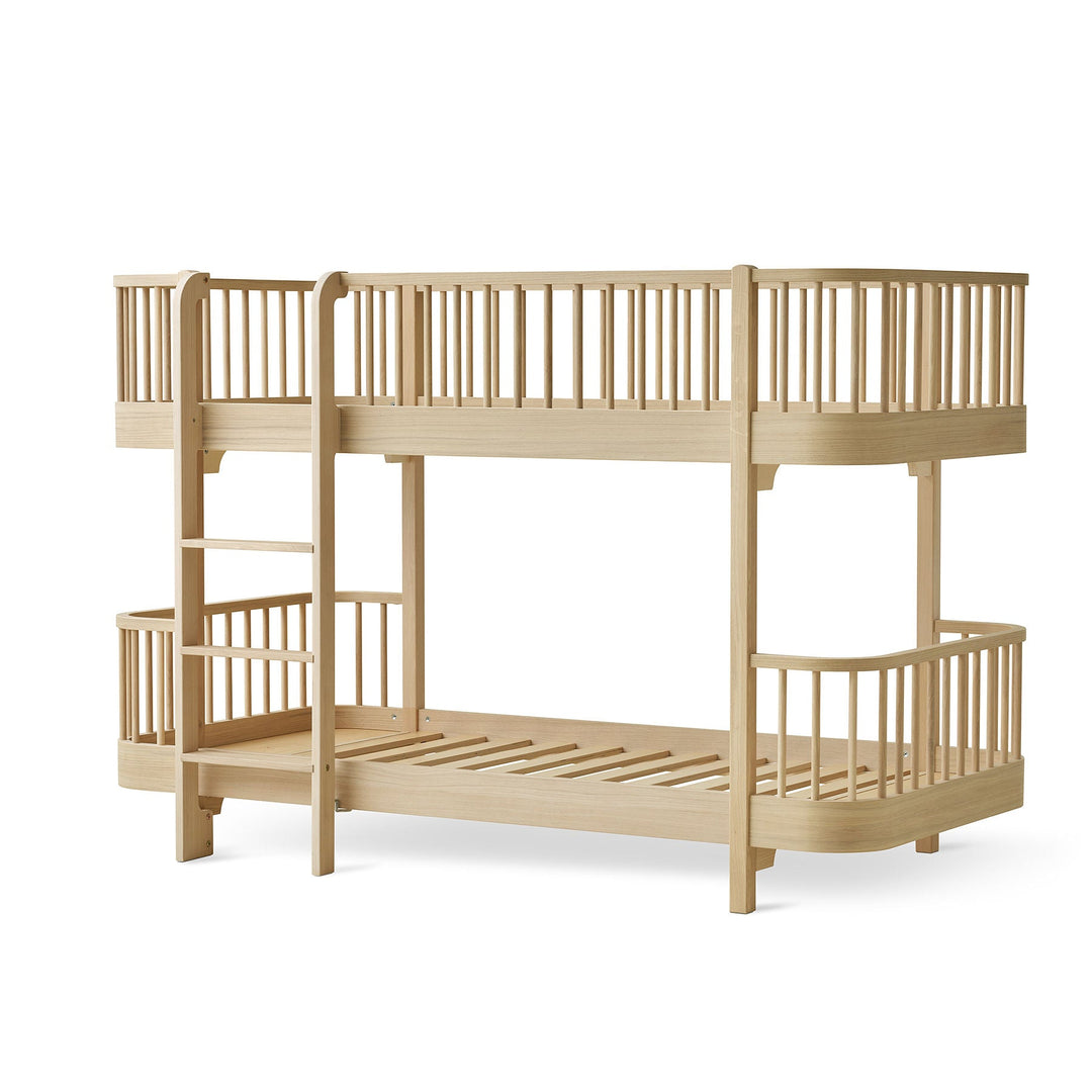 Lit superposé en bois Oliver Furniture - Blanc/chêne