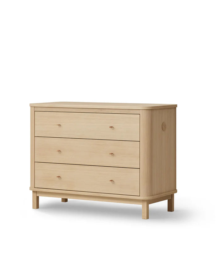 Oliver Furniture Wood 3 Drawer Dresser  - Oak