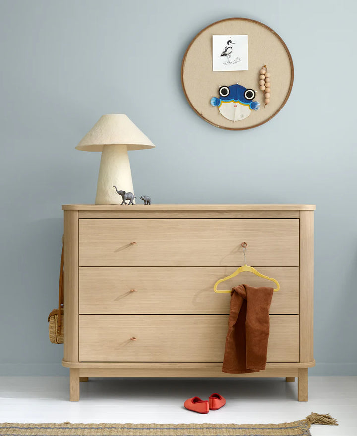 Oliver Furniture Wood 3 Drawer Dresser  - Oak