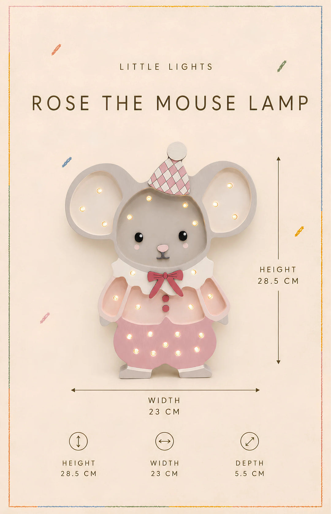 Lampe „Igel“ von Little Lights